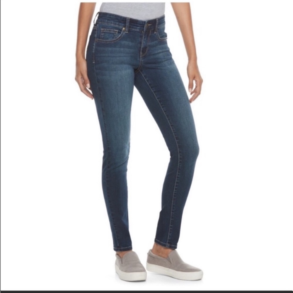 Firm price-SO skinny dark blue wash denim jeans 9 regular